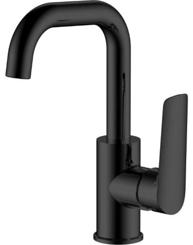 Смеситель для кухни (мойки) ESKO Lagos Black LG 26MB, однозахватный купить,NaN