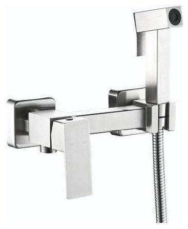 Смеситель для биде Haiba HB5521, латунь, цвет стальной купить,NaN