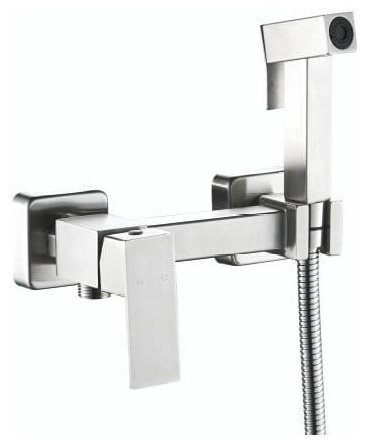 Смеситель для биде Haiba HB5521, латунь, цвет стальной купить,NaN