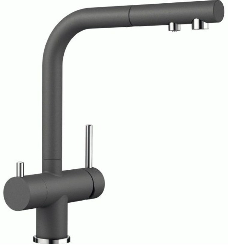 Смеситель для кухни (мойки) Blanco Fontas-S II&nbsp;HD 525207, двухзахватный купить,384671
