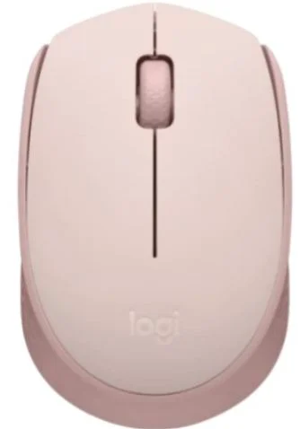 Мышь Logitech M171 Wireless Mouse USB розовый