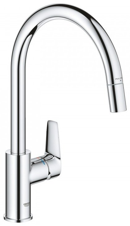 Смеситель для кухни (мойки) Grohe 30536000 однозахватный