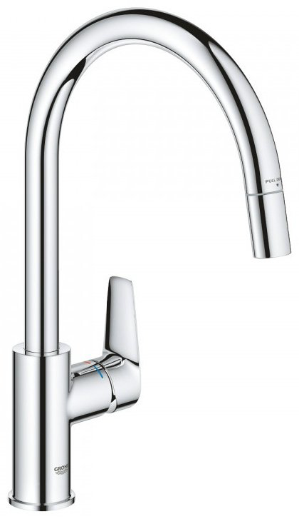 Смеситель для кухни (мойки) Grohe 30536000 однозахватный