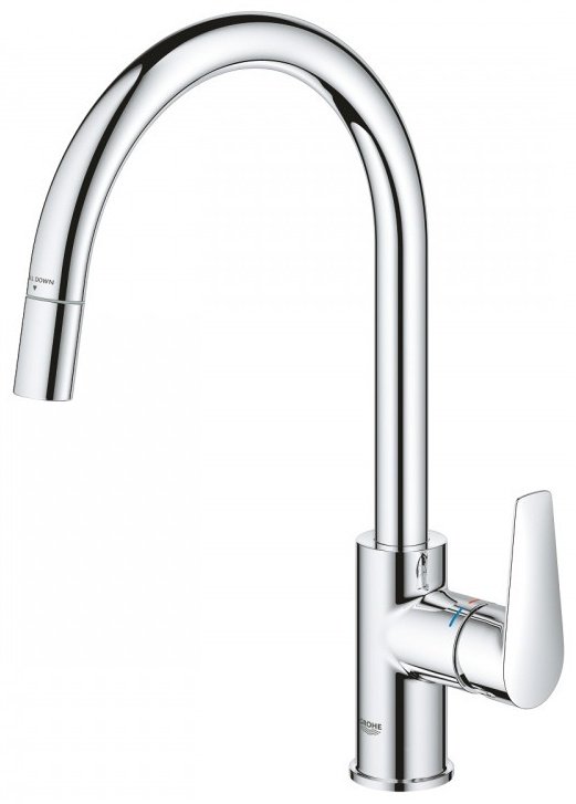 Смеситель для кухни (мойки) Grohe 30536000 однозахватный