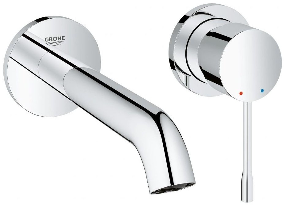 Смеситель для раковины (умывальника) Grohe 29192 цвет хром, однозахватный купить,NaN