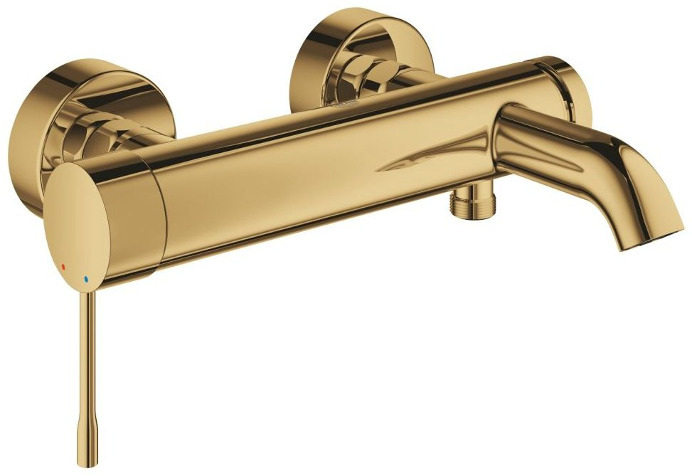 Смеситель для ванны Grohe 25250GL1, латунь, цвет золотой купить,NaN