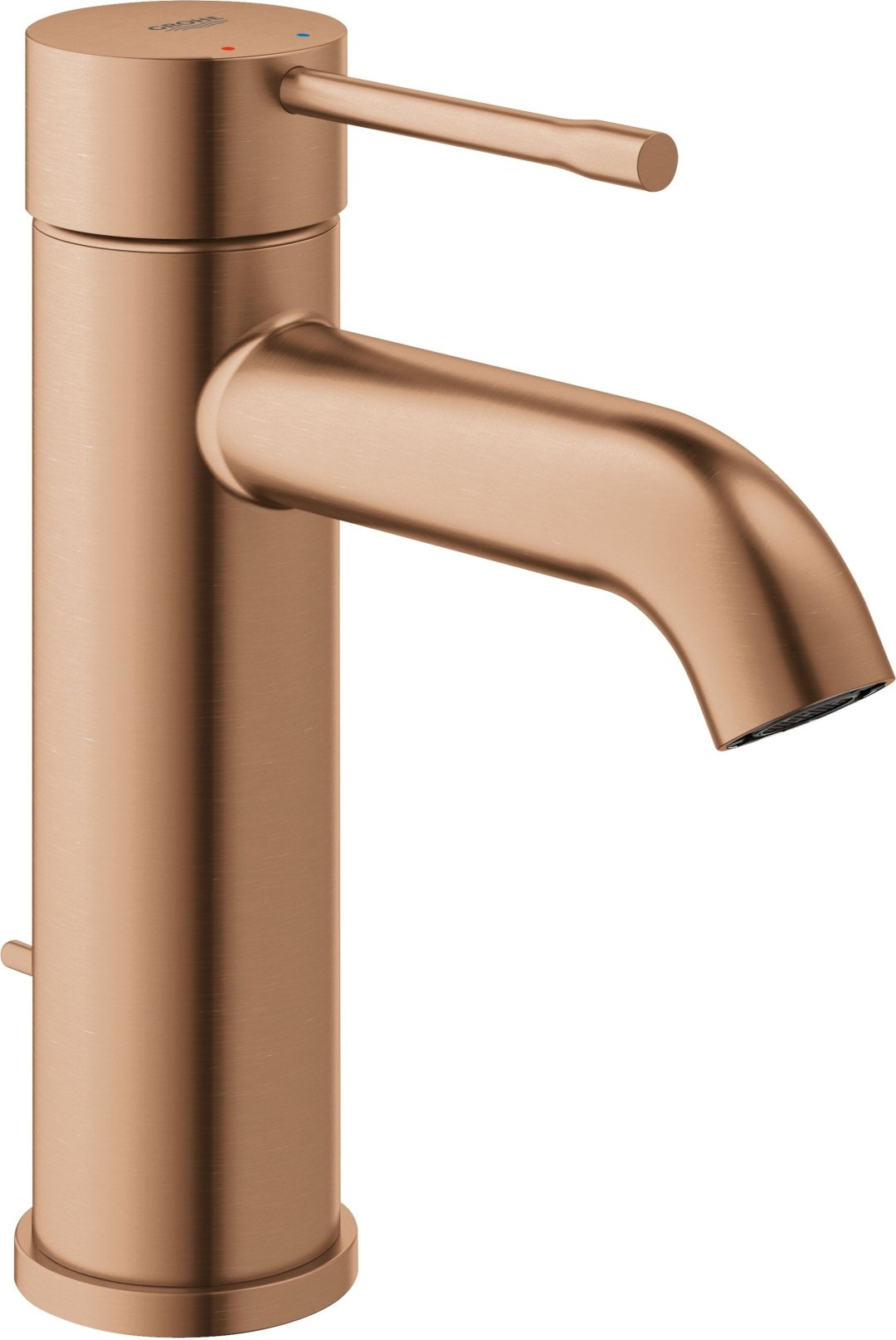 Смеситель для раковины (умывальника) Grohe 23589 цвет медный, сатин, однозахватный