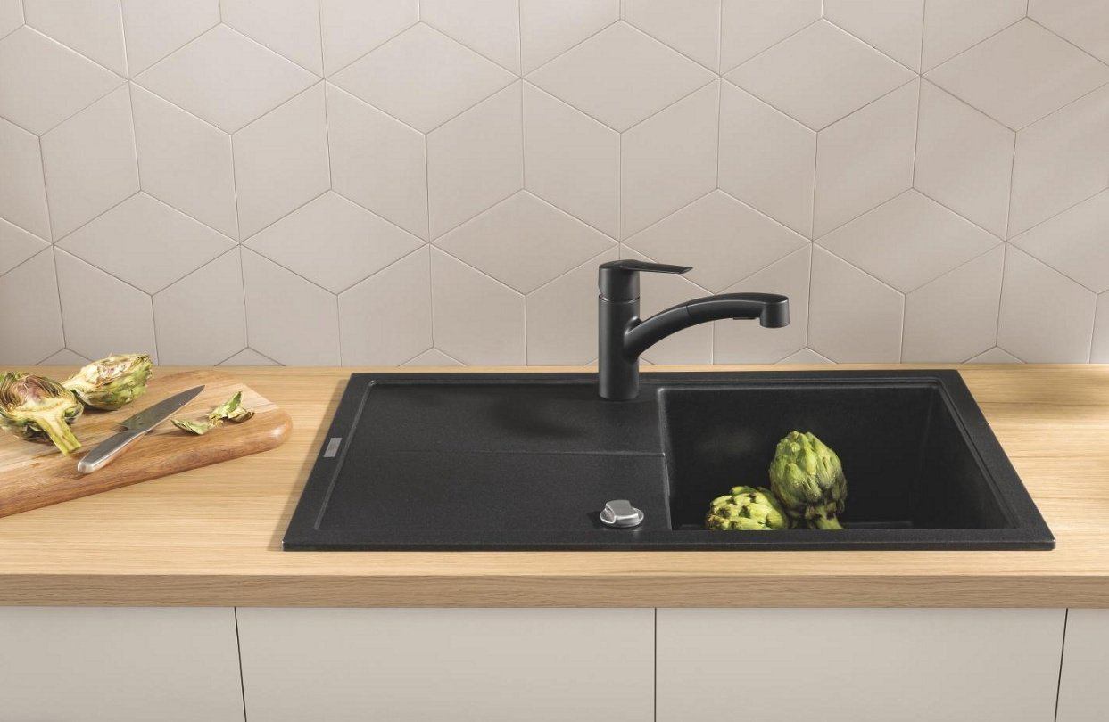 Смеситель для кухни (мойки) Grohe 303072431, однозахватный - ForteMarket Смеситель для кухни (мойки) Grohe 303072431, однозахватный купить,97000