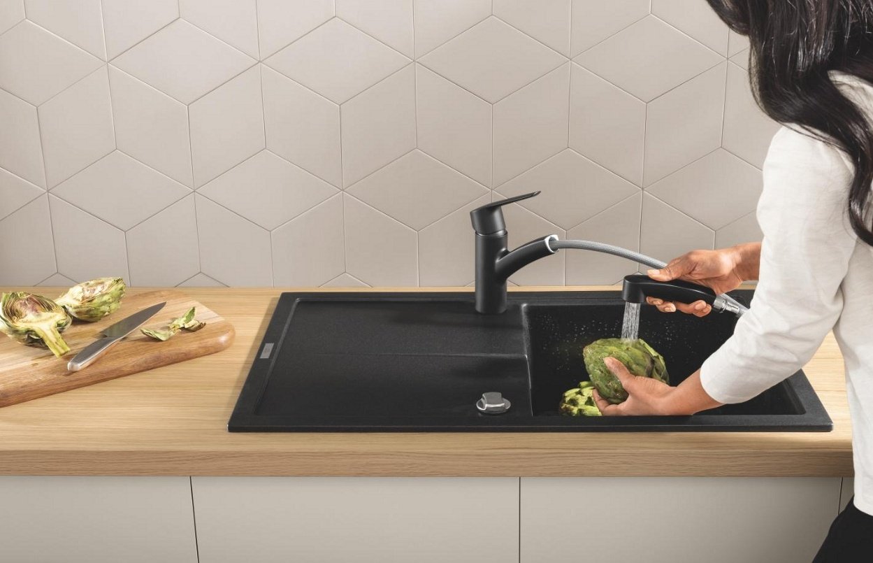 Смеситель для кухни (мойки) Grohe 303072431, однозахватный - ForteMarket Смеситель для кухни (мойки) Grohe 303072431, однозахватный купить,97000