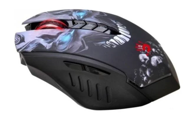 Мышка игровая Bloody R80 Skull Black