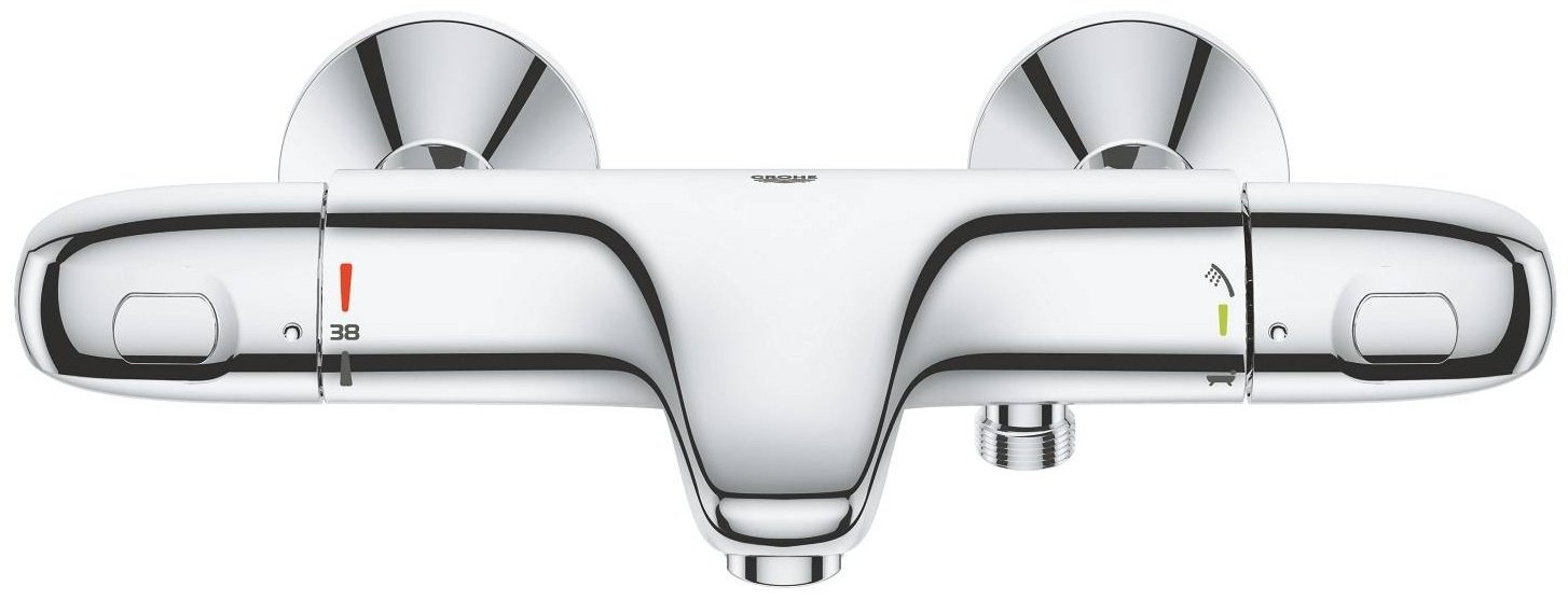 Смеситель для ванны Grohe Grohtherm 1000 Pro 34816003, латунь, цвет хром