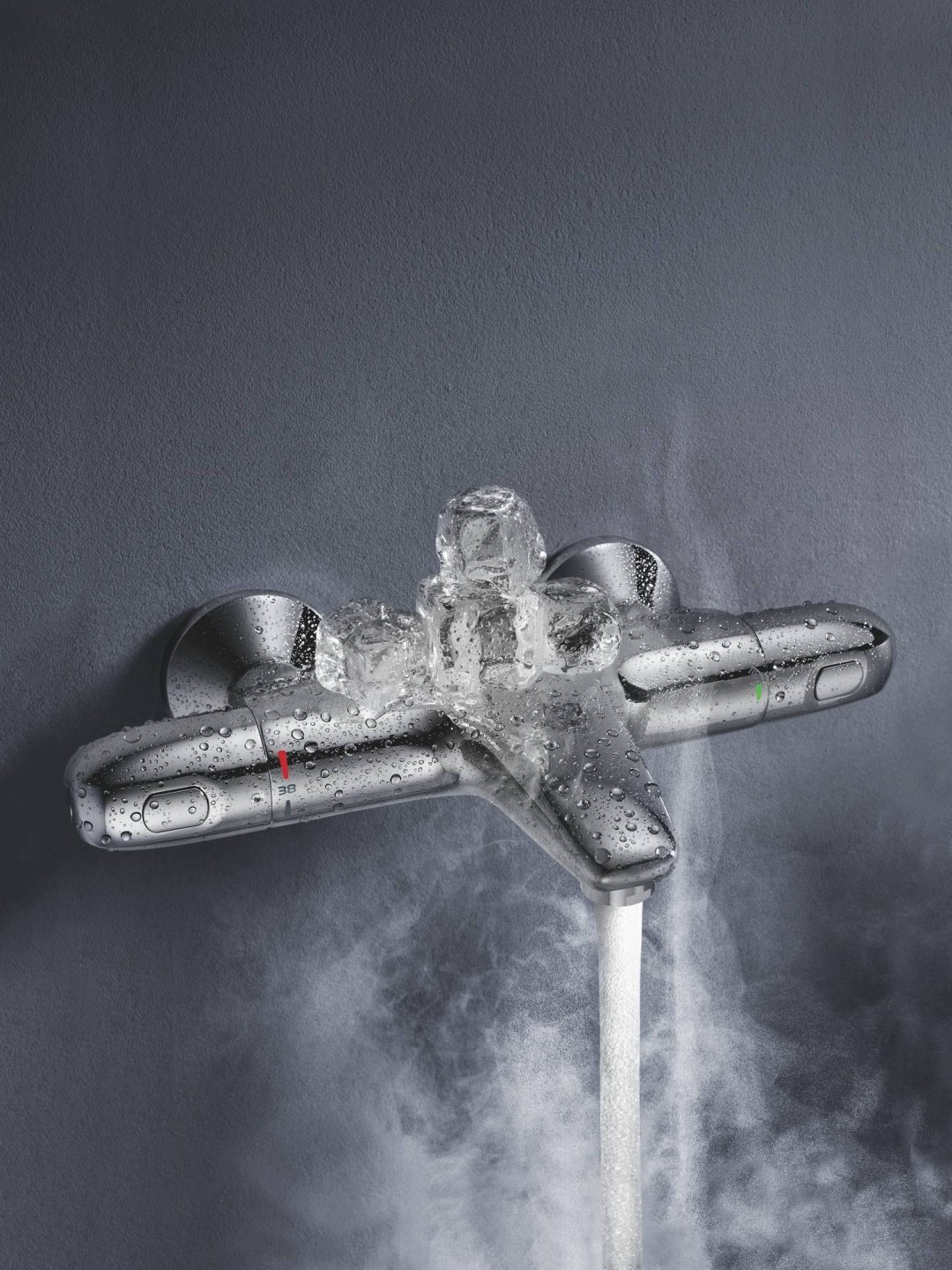 Смеситель для ванны Grohe Grohtherm 1000 Pro 34816003, латунь, цвет хром купить,217480