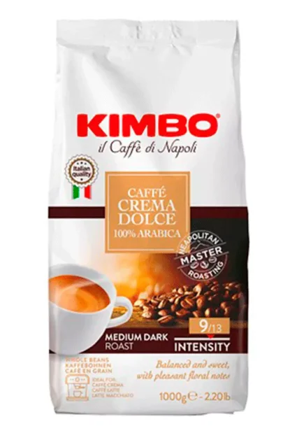 Кофе в зернах Kimbo Dolce Crema 1000гр купить,NaN