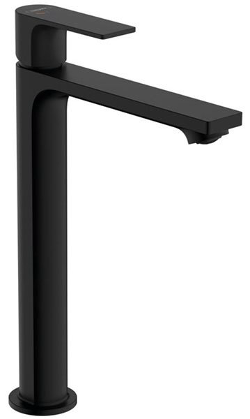 Смеситель для раковины 240, с донным клапаном, черный Hansgrohe Rebris S CoolStart 72581670