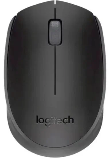 Мышь Logitech M171 Wireless Mouse USB черный
