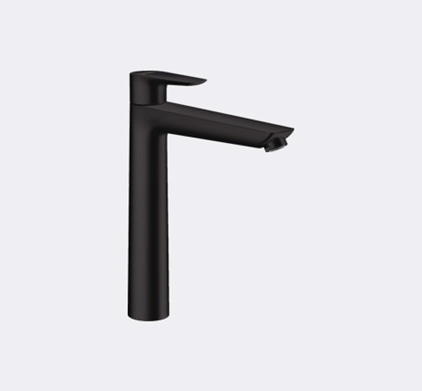 Смеситель для раковины 240, с донным гарнитуром, черный Hansgrohe Talis E 71716670 купить,337155
