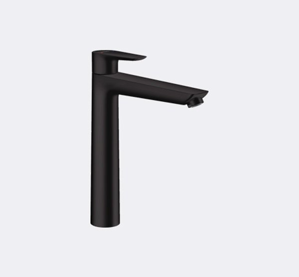 Смеситель для раковины 240, с донным гарнитуром, черный Hansgrohe Talis E 71716670 купить,337155
