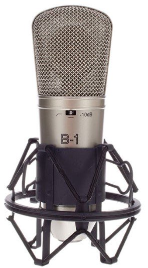 Микрофон Behringer B-1 золотистый + стойка