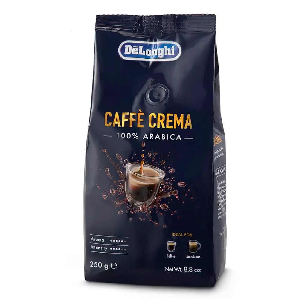 Кофе в зернах Delonghi Pack Coffee Crema DLSC602 250гр купить,5990