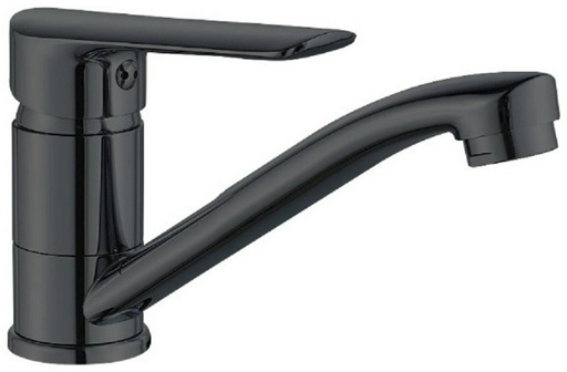 Смеситель для раковины (умывальника) ESKO Lagos Black LG15B, однозахватный