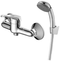 Смеситель для ванны DecoRoom DR21055, латунь, цвет хром