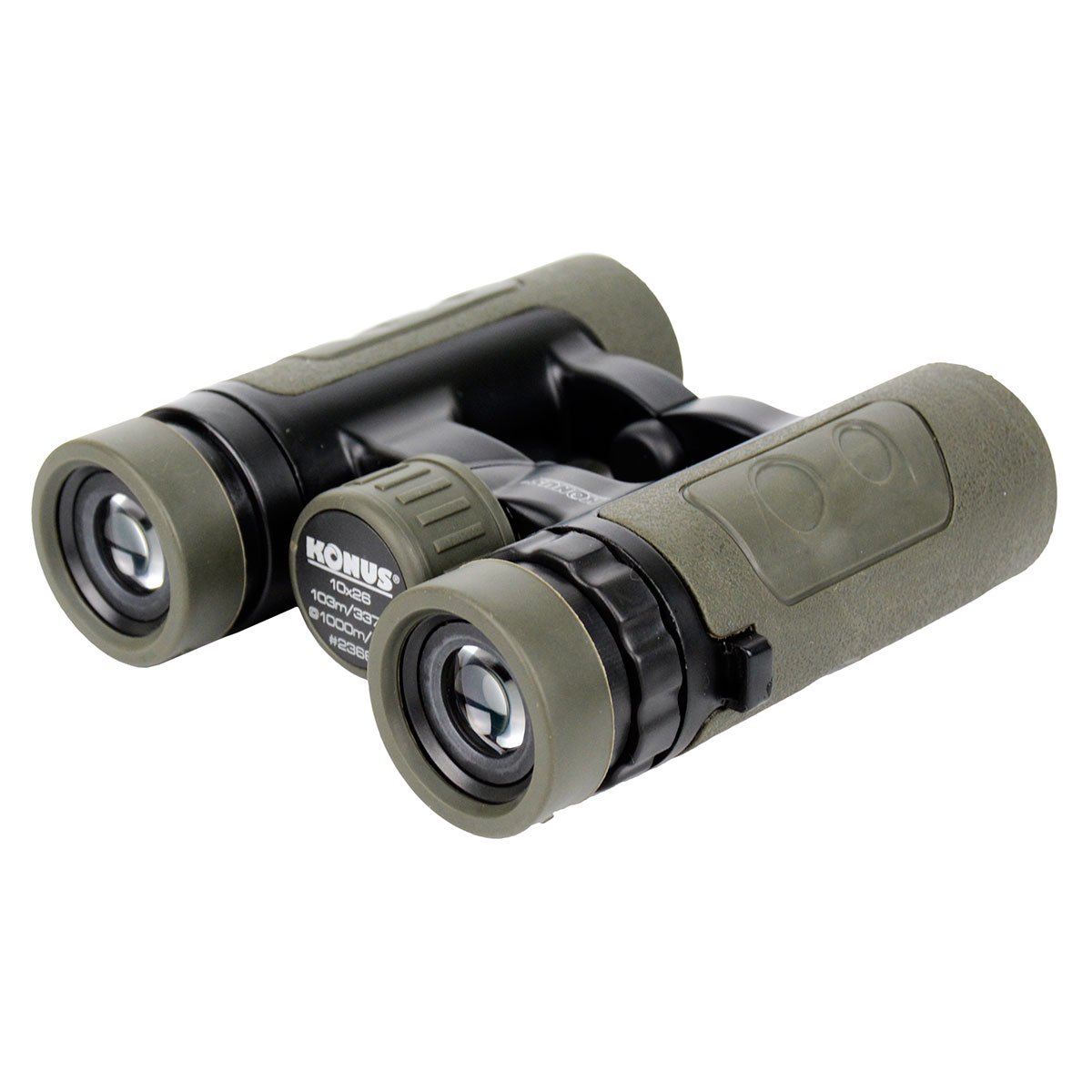 Бинокль Konus 02366 Patrol 10x26 WP Grey Green