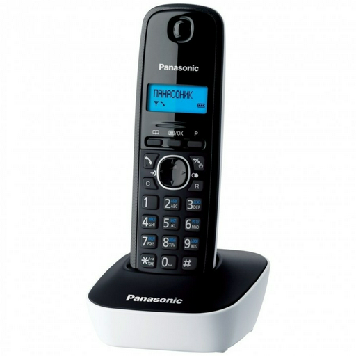 Радиотелефон Panasonic KX-TG1611RUW черно-белый