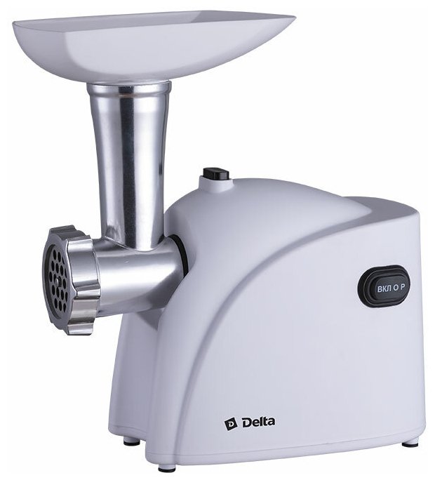 Мясорубка Delta DL-6102M белая