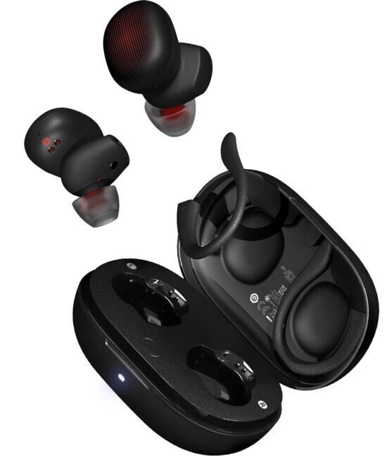 Наушники Xiaomi Amazfit PowerBuds черно-красные купить,NaN