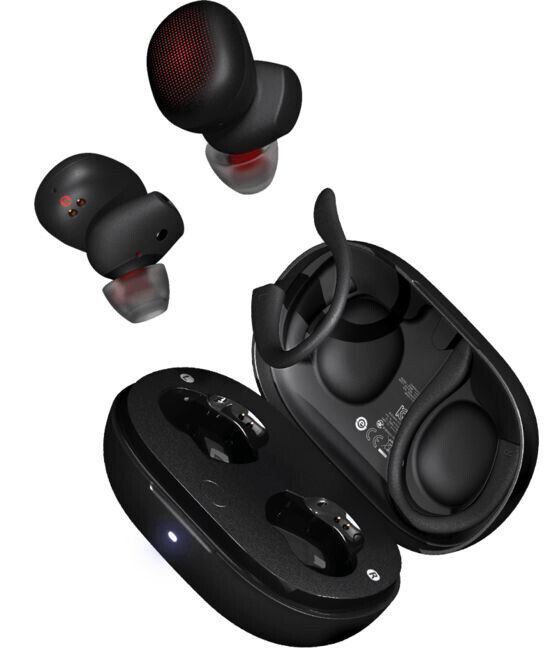 Наушники Xiaomi Amazfit PowerBuds черно-красные купить,NaN