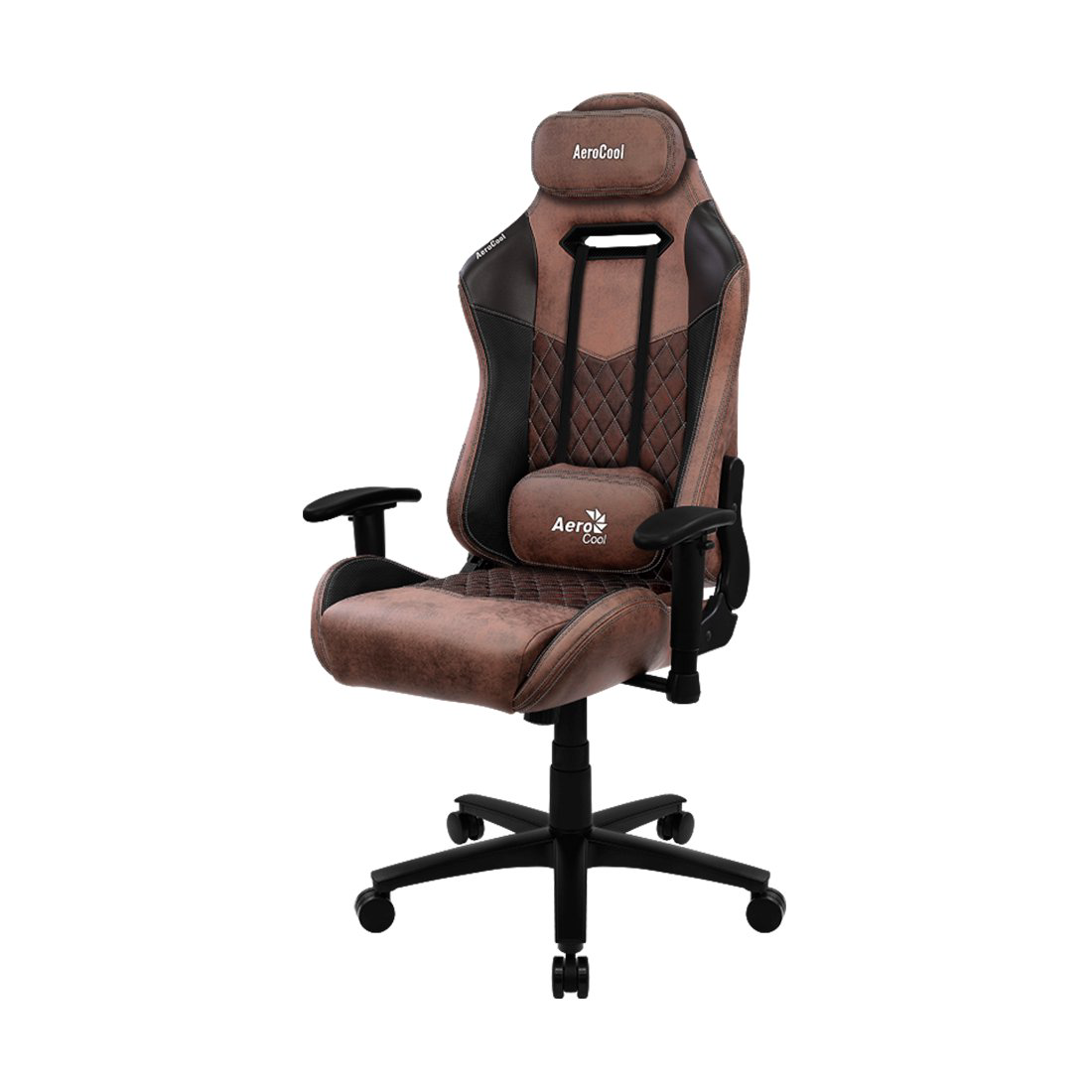 Игровое кресло Aerocool Duke Punch Red ACGC-2025101.R1 черно-коричневое купить,NaN