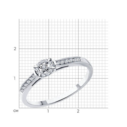 Кольцо Diamant 52-210-01923-1 16р 1,67гр. купить,NaN