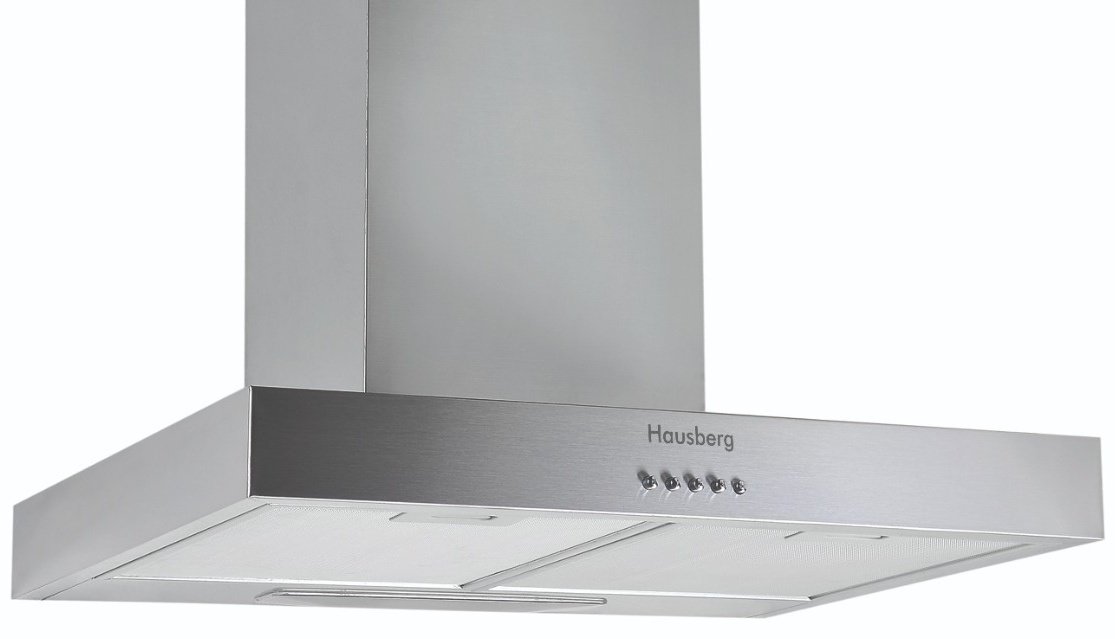 Вытяжка Hausberg HBCH-6300IX-M серебристый купить,NaN
