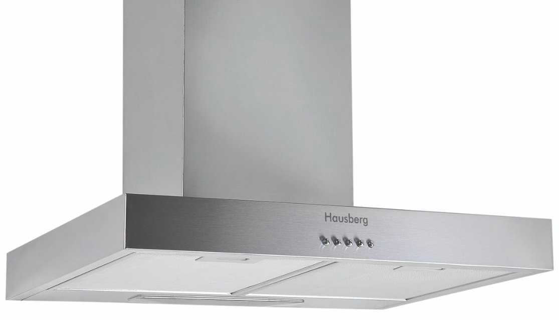 Вытяжка Hausberg HBCH-6300IX-M серебристый купить,NaN