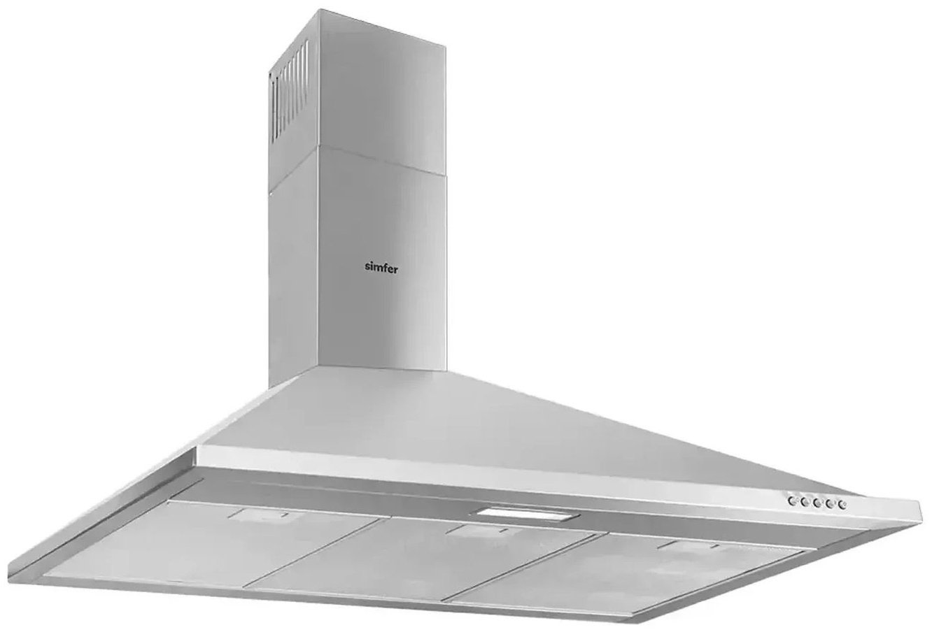 Вытяжка Simfer 8962SM серебристый купить,0