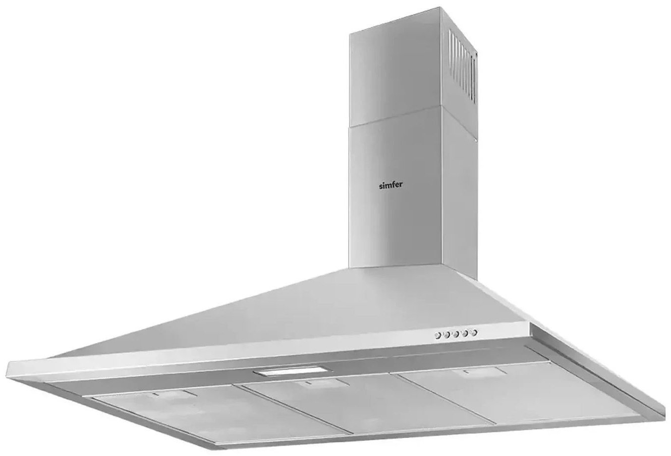 Вытяжка Simfer 8962SM серебристый купить,0