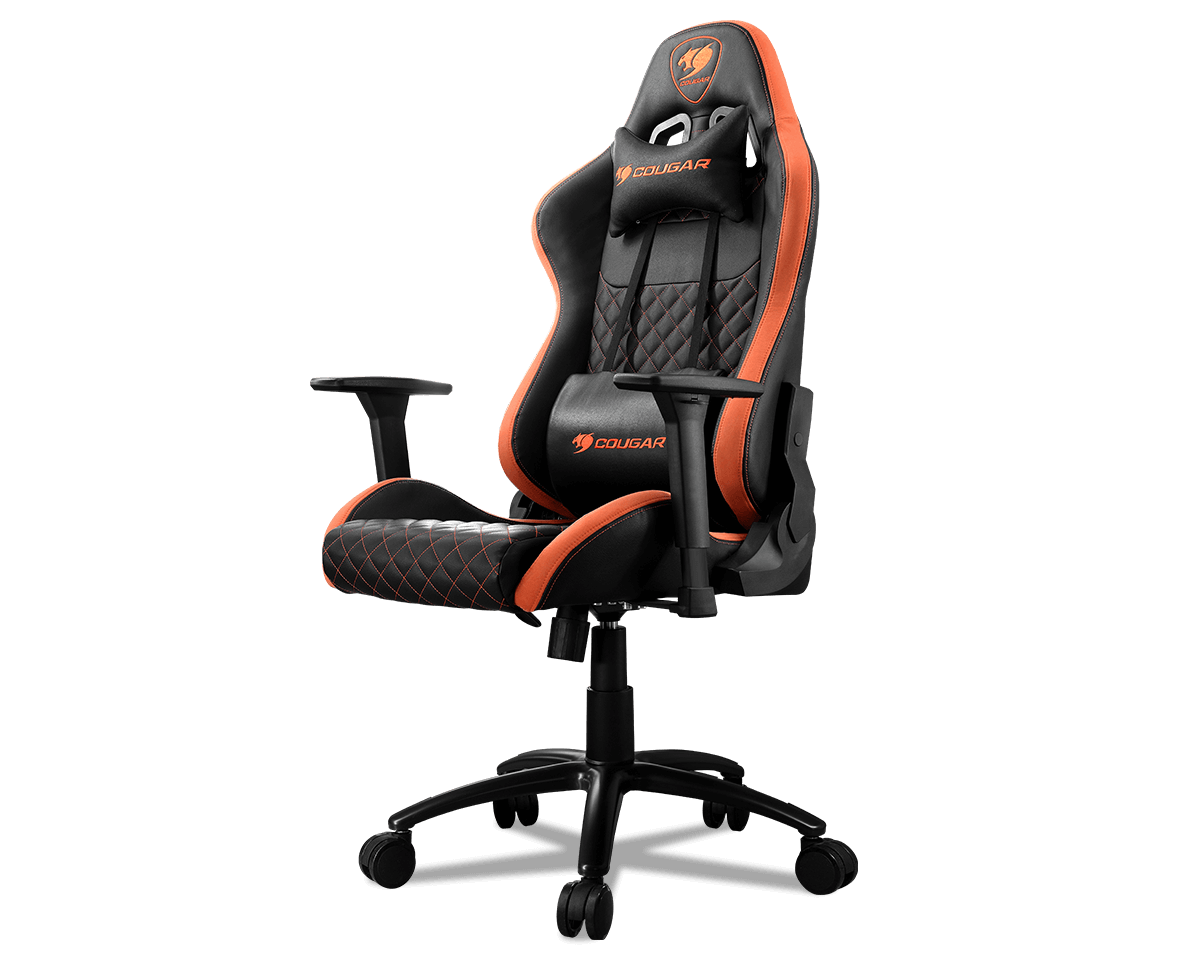 Игровое кресло Cougar Armor Pro черно-оранжевое купить,NaN