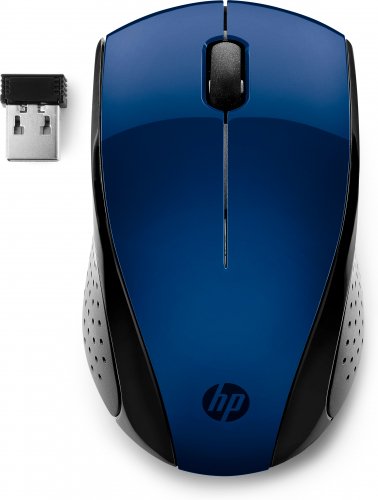 Мышь HP 220 7KX11AA синяя