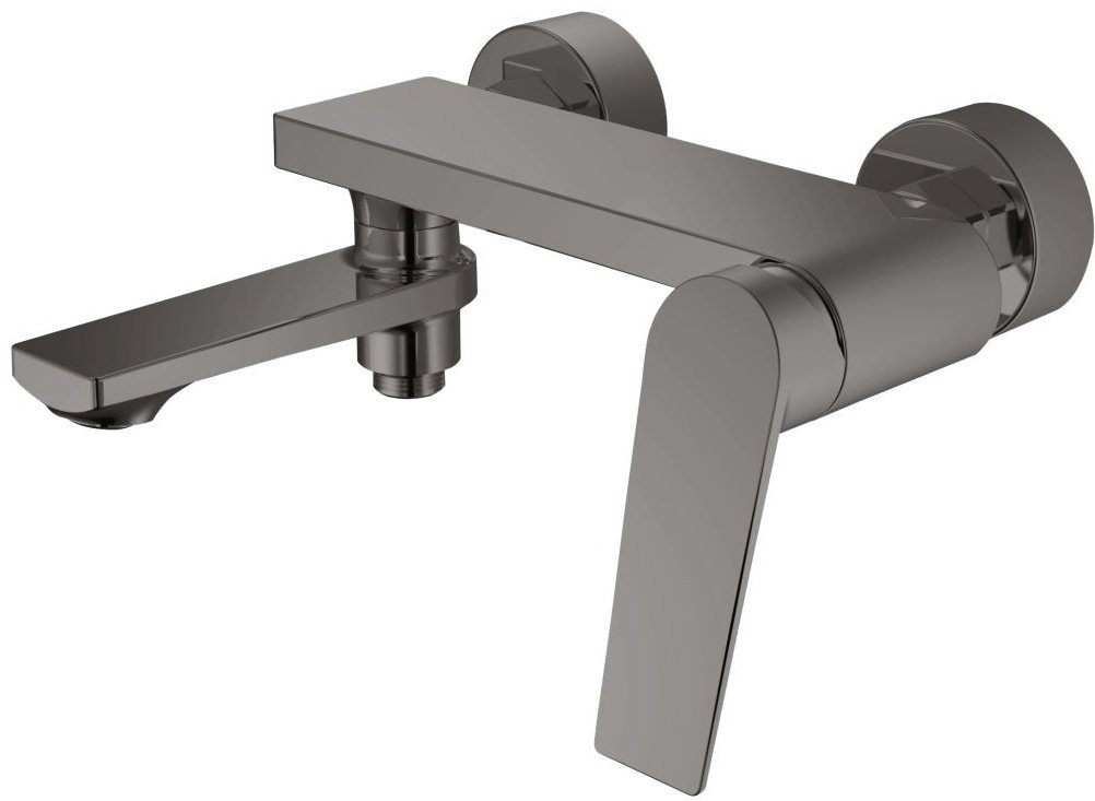 Смеситель для ванны Haiba HB60533-3, латунь, цвет серый купить,52127