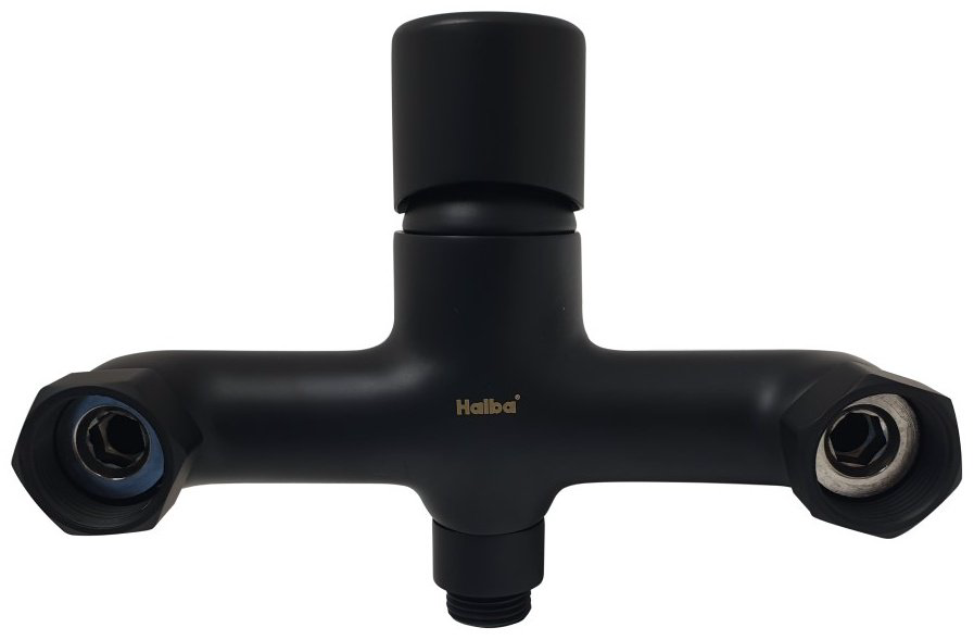 Смеситель для ванны Haiba HB60814-7, латунь, цвет черный - ForteMarket Смеситель для ванны Haiba HB60814-7, латунь, цвет черный купить,35090