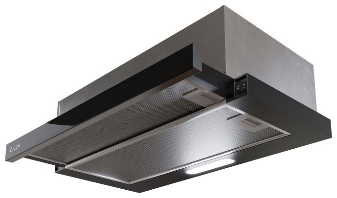 Вытяжка LEX HONVER G 2M 600 черный