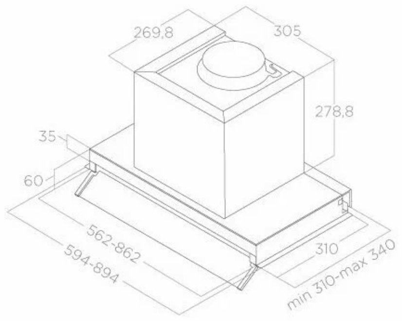 Вытяжка Elica Boxin Advance IX/A/90 серебристый купить,NaN