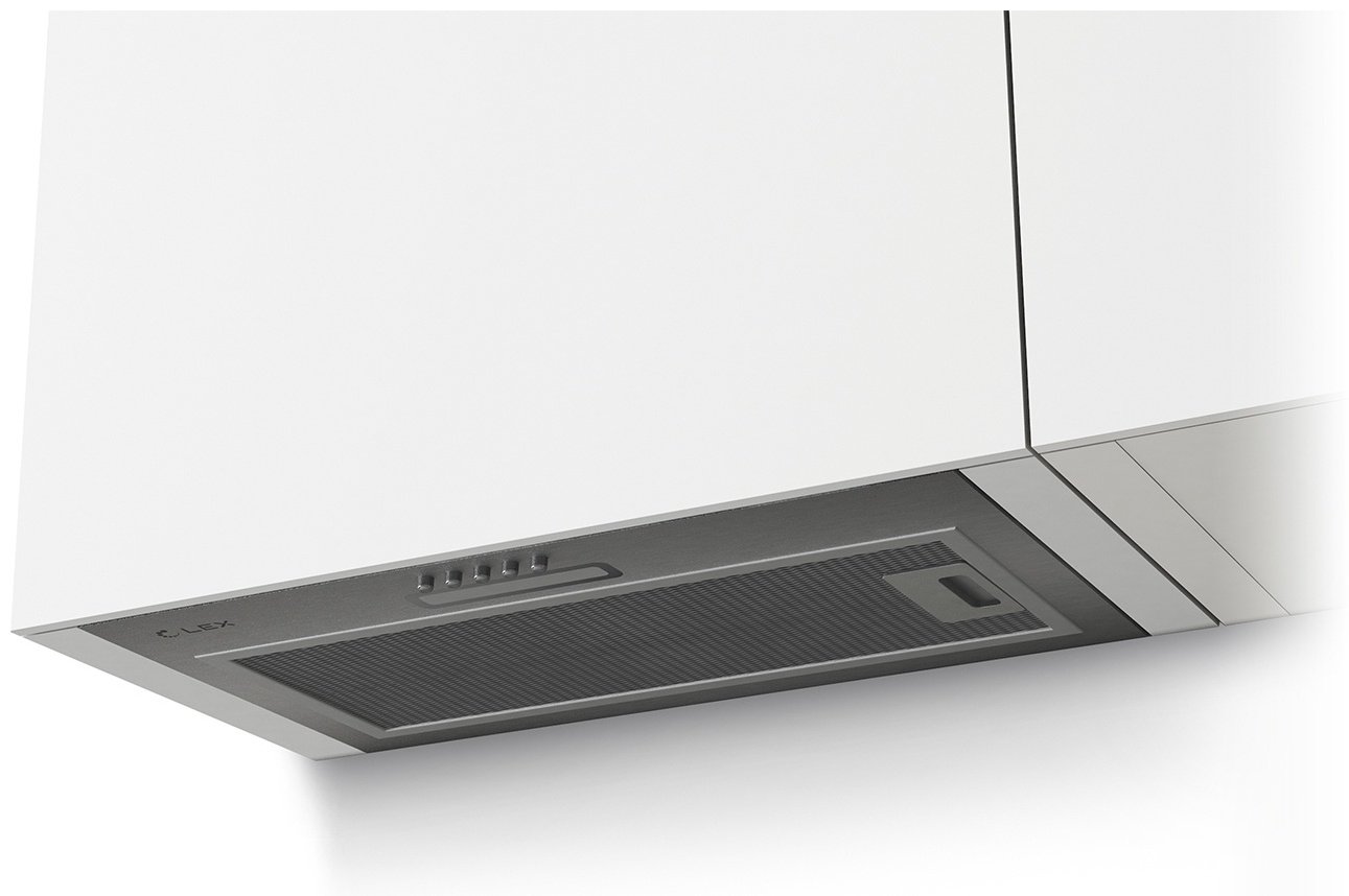 Вытяжка LEX GS Bloc Light 600 Inox серебристый купить,0