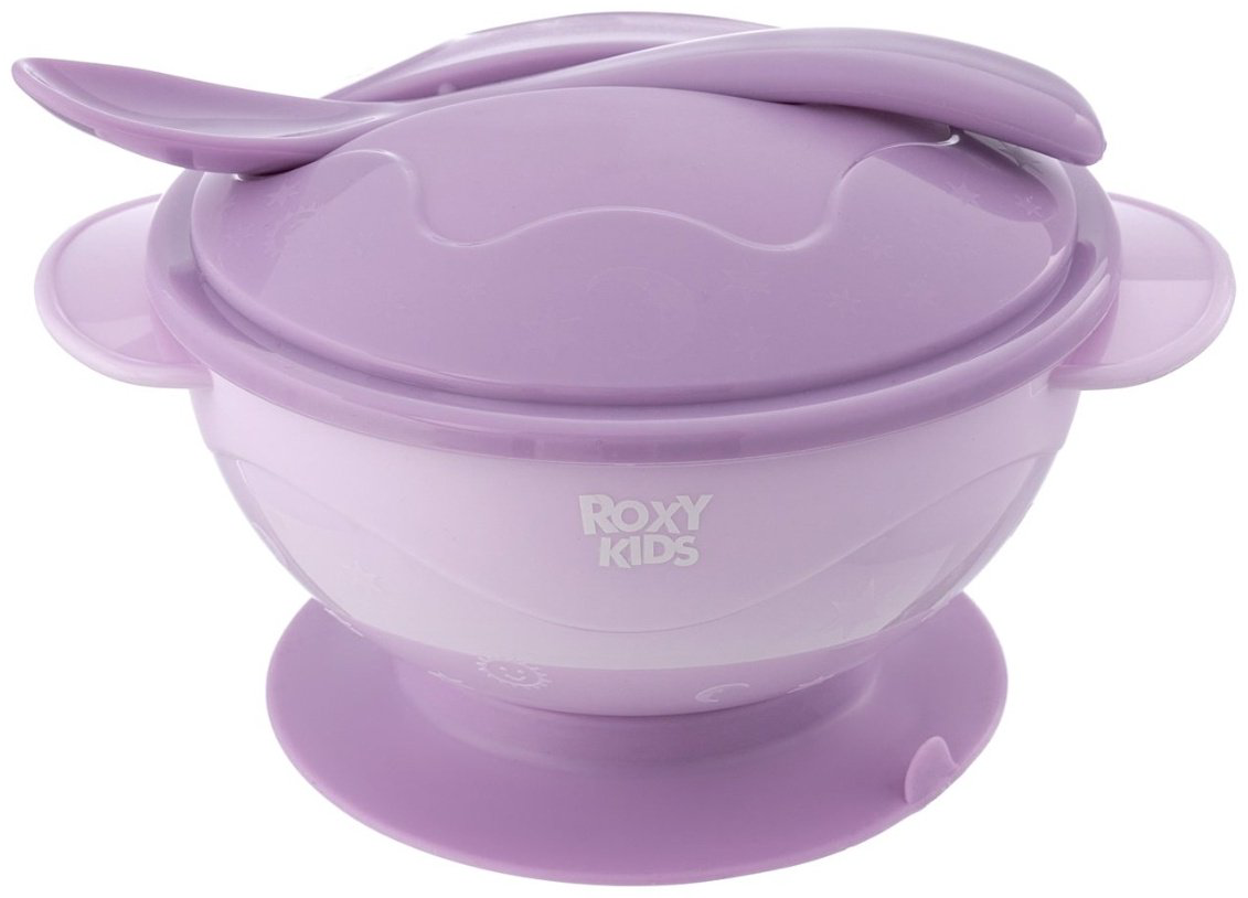 Набор столовых приборов ROXY RFD-003-V , пластик, фиолетовый купить,NaN