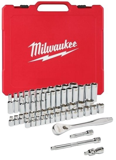 Milwaukee набор торцевых головок 3/8 4932464946 56 шт