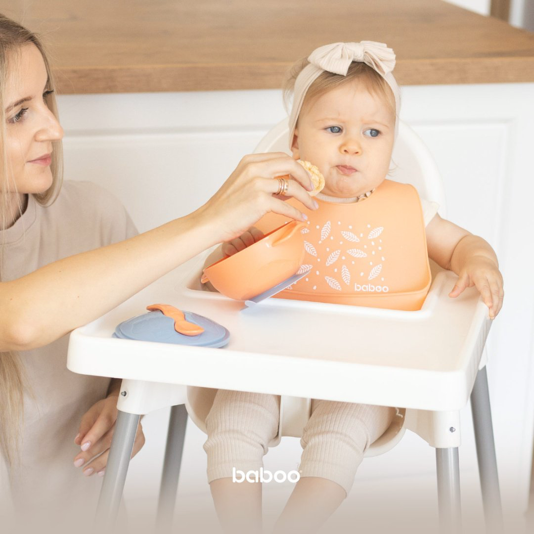 Комплект посуды Baboo 9-042 380 мл, пластик, оранжевый купить,NaN