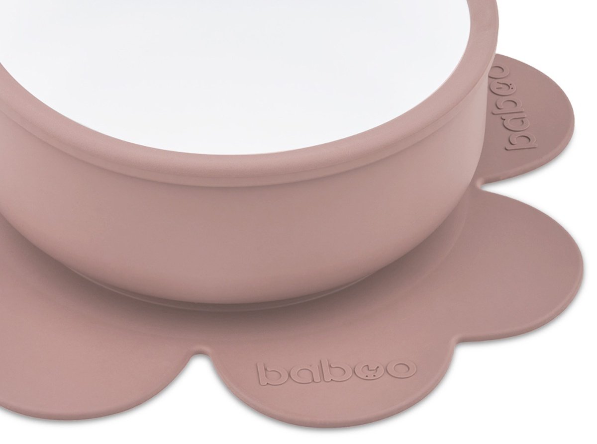 Тарелка Baboo 9-035 , силикон, коричневый купить,0
