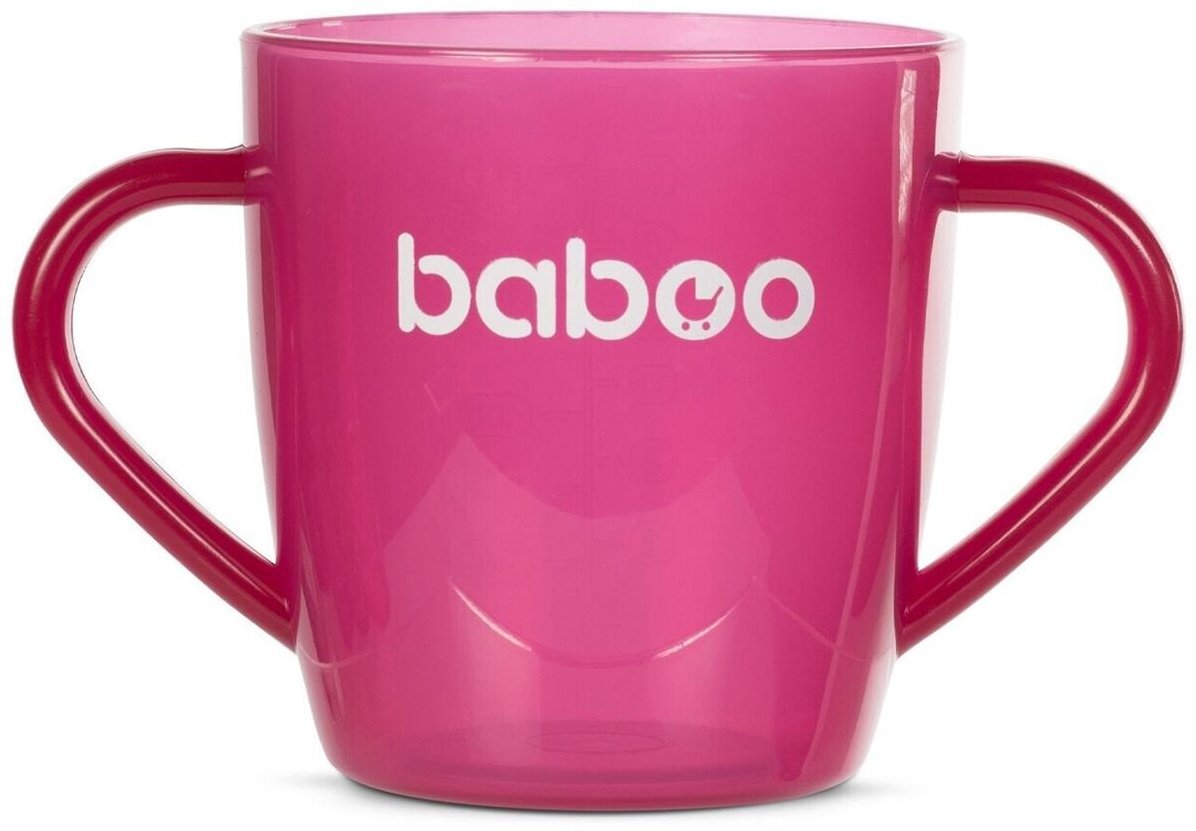 Чашка Baboo 8-138 , пластик, розовый