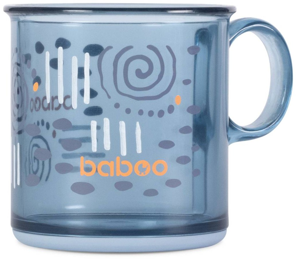 Чашка Baboo 8-030 , пластик, синий купить,NaN