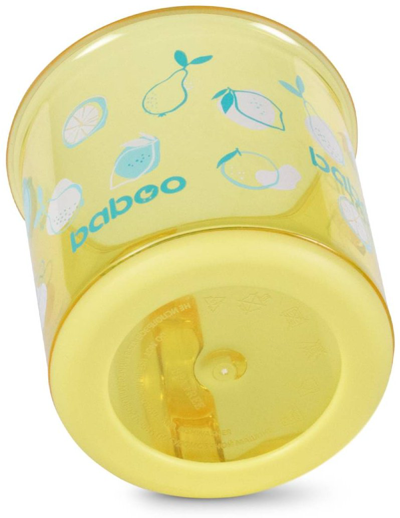 Чашка Baboo 8-029 , пластик, желтый купить,NaN